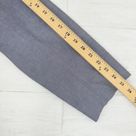 Talbots Womens Blazer Plus Size 22W Gray Cotton Blend Career Office Corporate - Picture 14 of 16